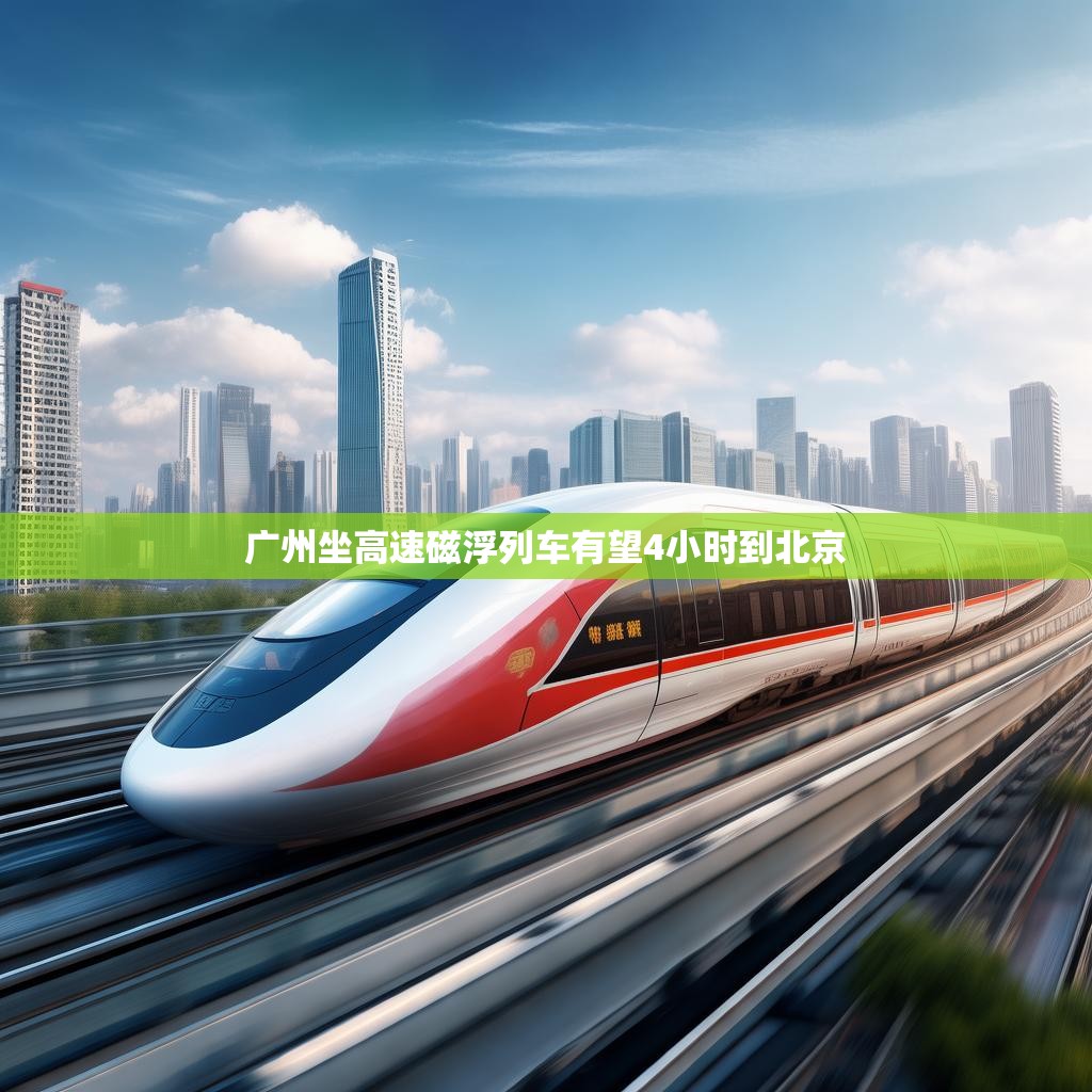 广州坐高速磁浮列车有望4小时到北京