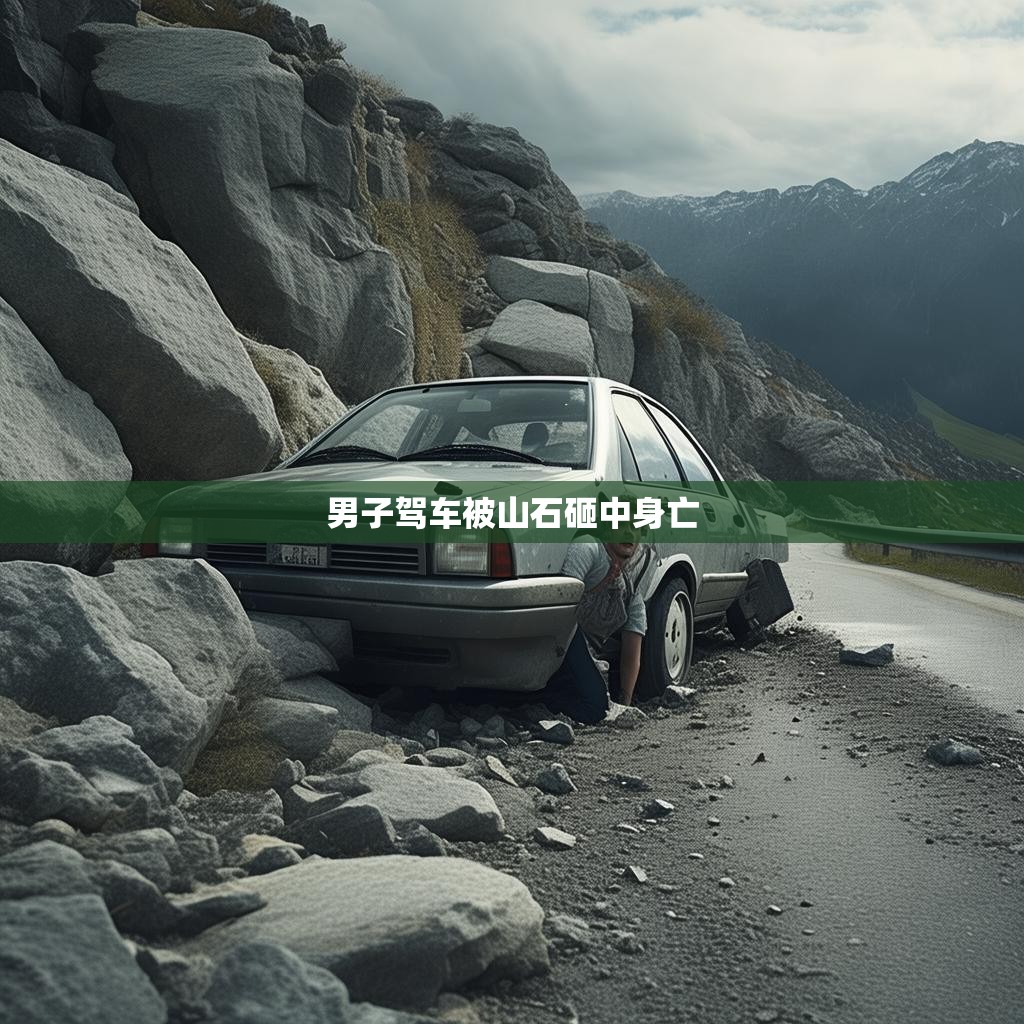 男子驾车被山石砸中身亡