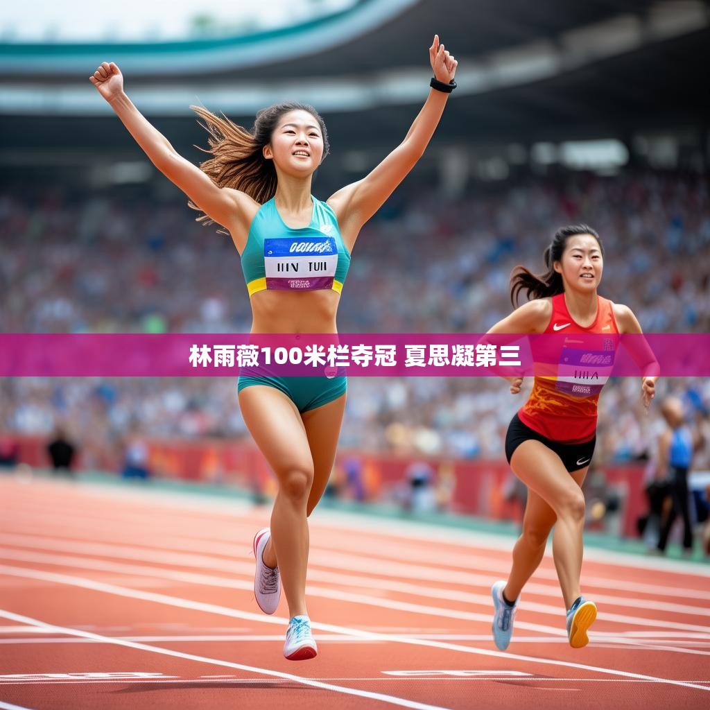 林雨薇勇夺100米栏冠军，夏思凝奋力夺得季军