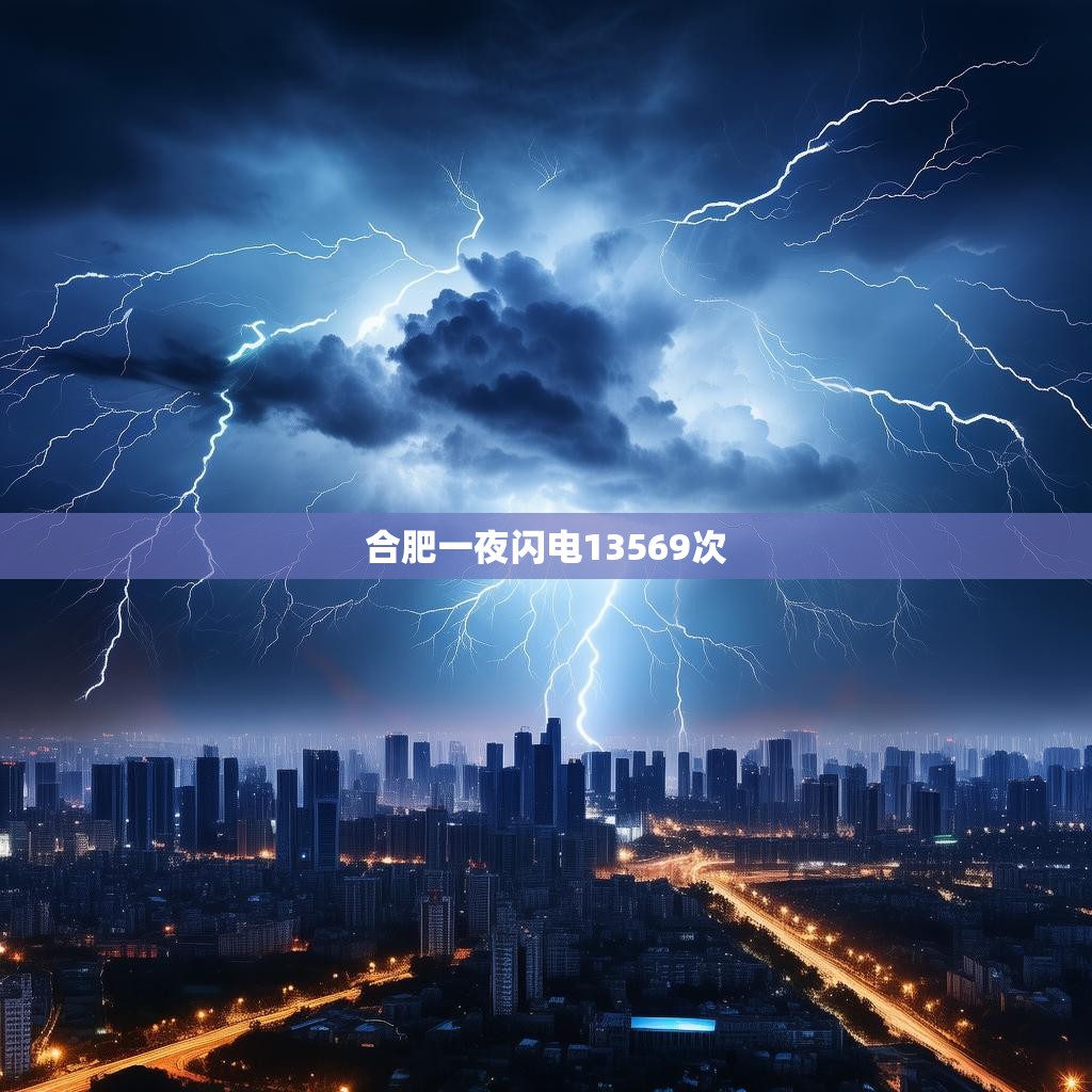 合肥闪电夜