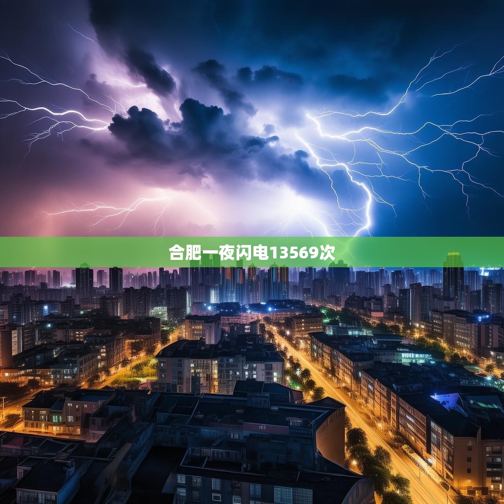 合肥闪电瞬间