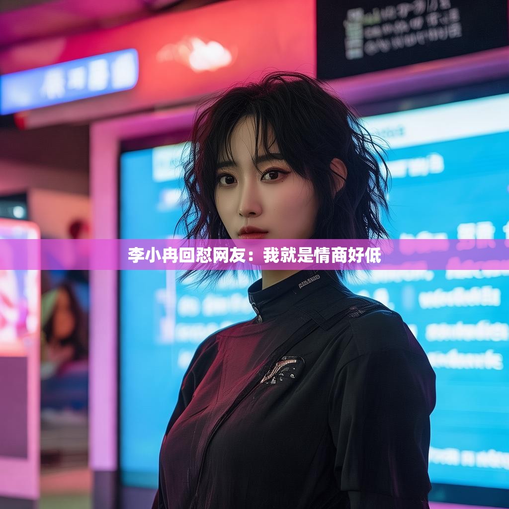 李小冉回怼网友：我就是情商好低