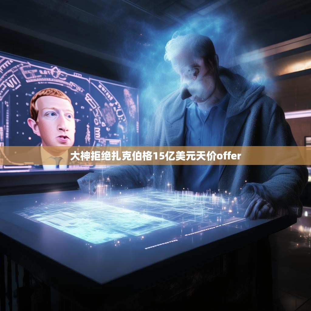 大神拒绝扎克伯格15亿美元天价offer