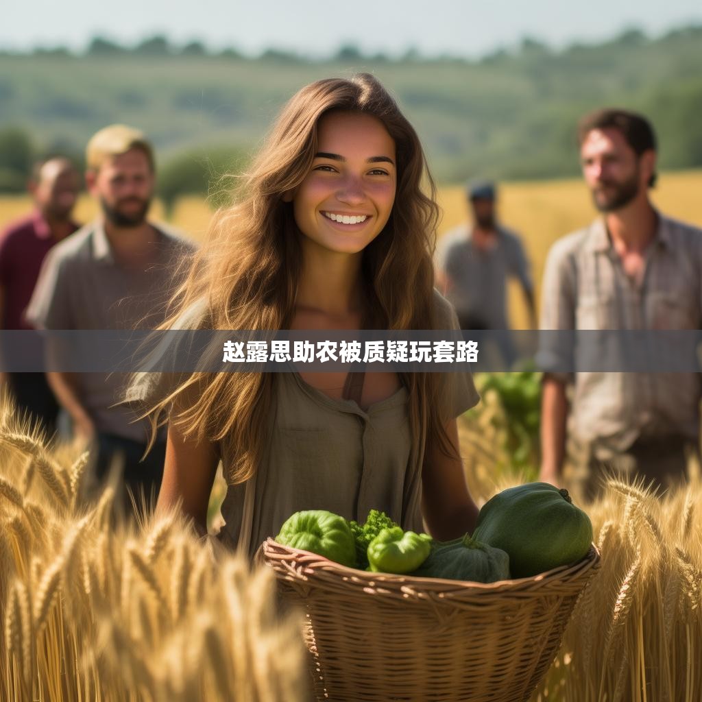 赵露思助农被质疑玩套路