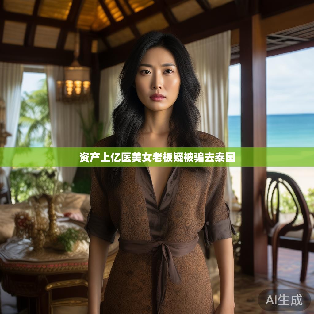 资产上亿医美女老板疑被骗去泰国 资产上亿医美女老板疑被骗去泰国
