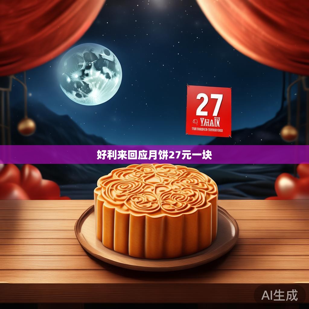 好利来回应月饼27元一块 好利来回应月饼27元一块