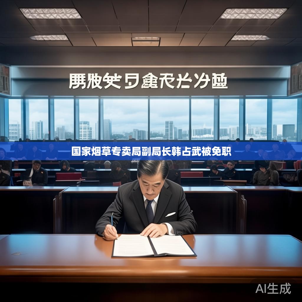 国家烟草专卖局副局长韩占武 国家烟草专卖局副局长韩占武