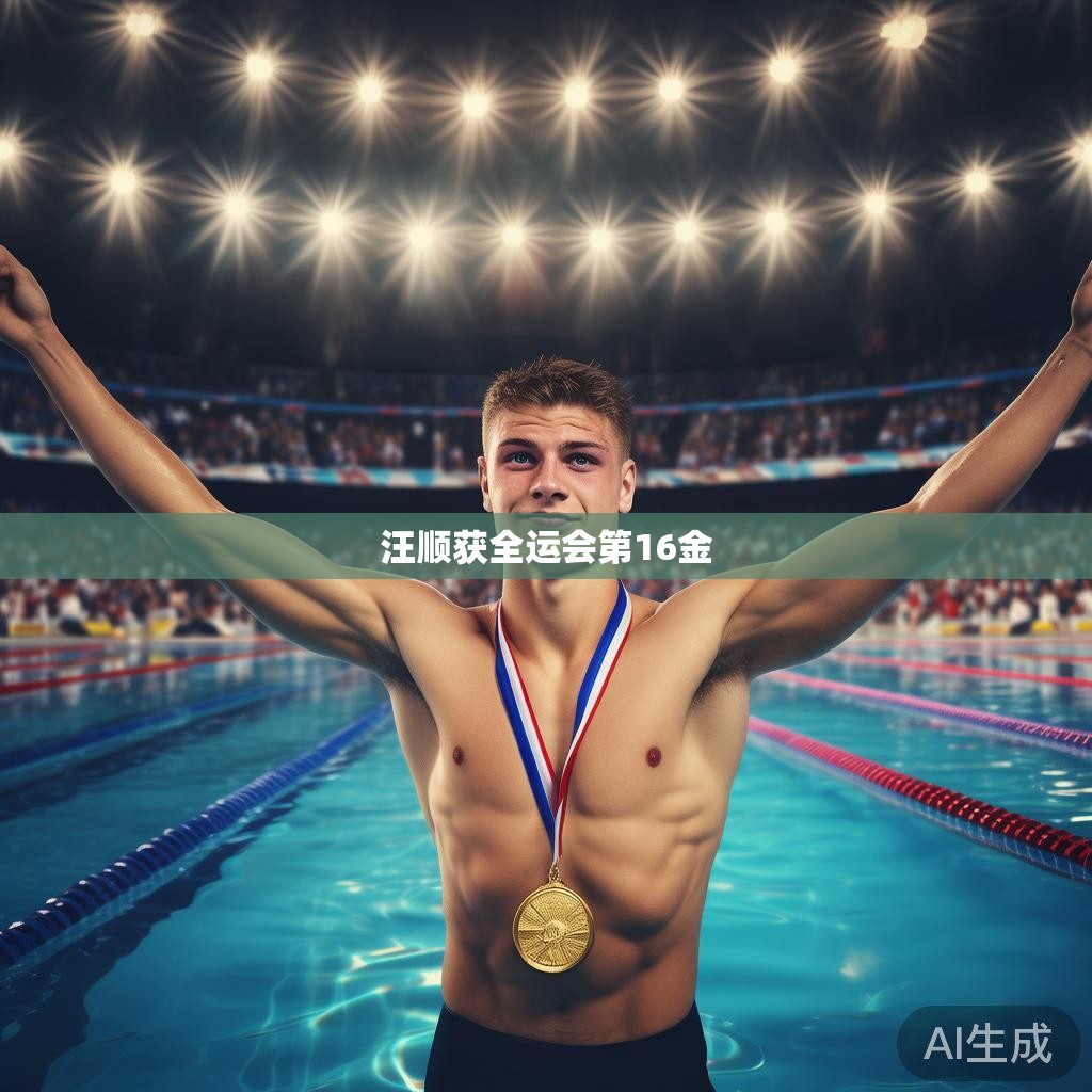 汪顺获全运会第16金