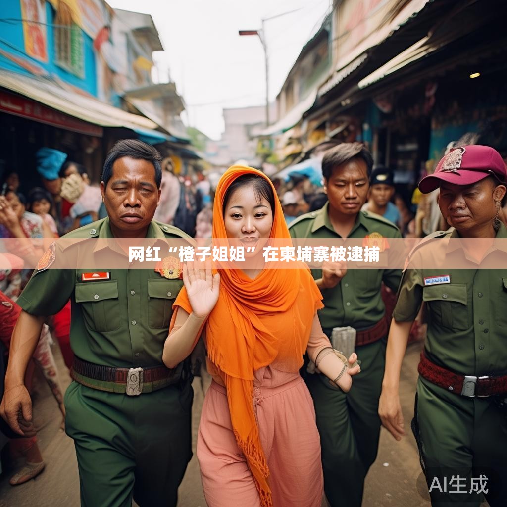 网红‘橙子姐姐’柬埔寨之旅的意外遭遇 网红‘橙子姐姐’柬埔寨被逮捕