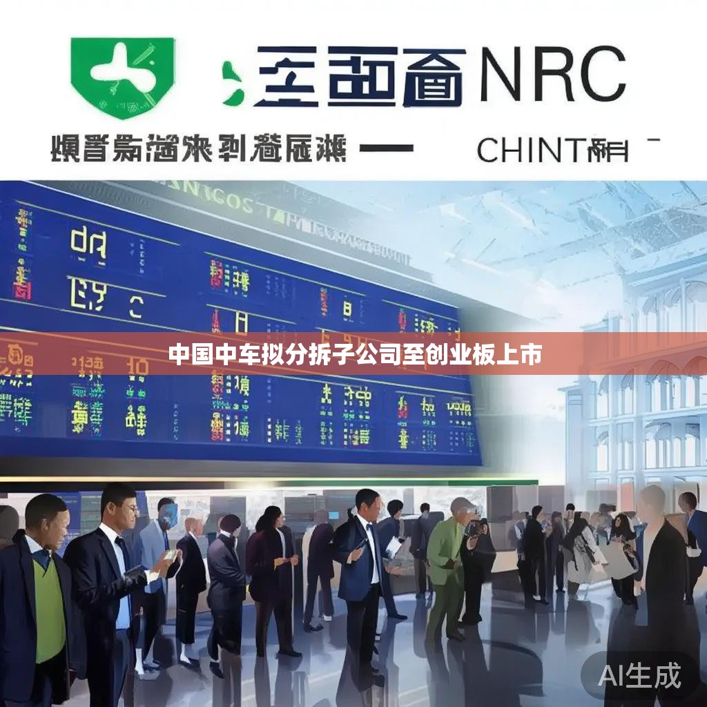 中国中车拟分拆子公司至创业板上市
