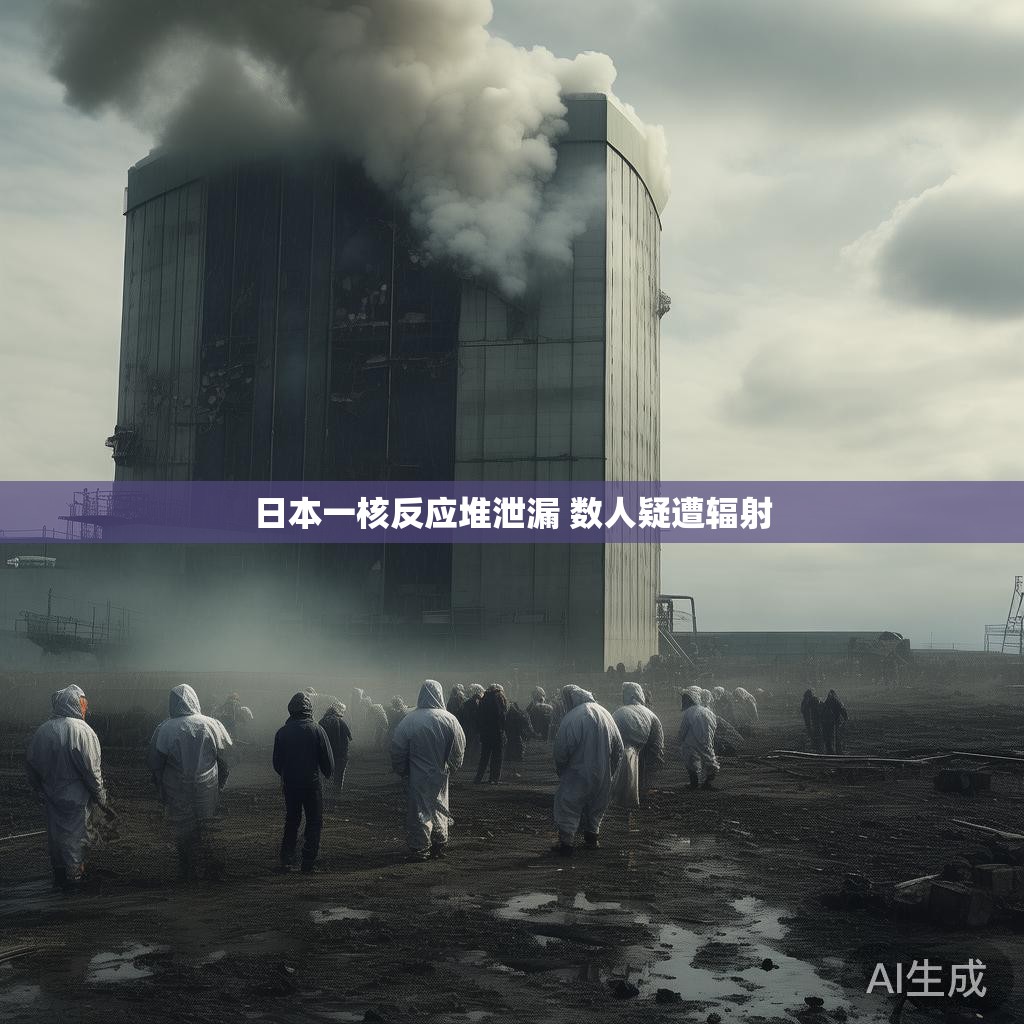 日本核反应堆泄漏事件现场