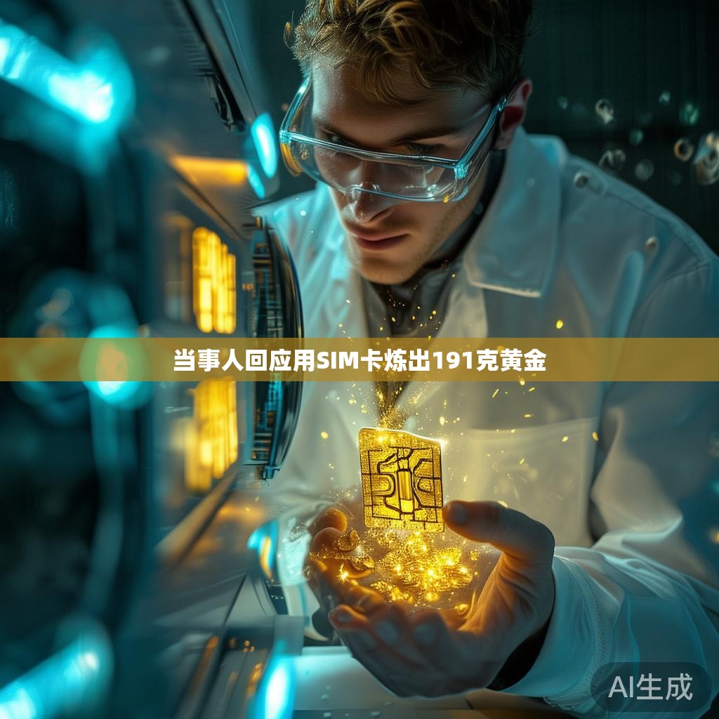 当事人回应用SIM卡炼出191克黄金