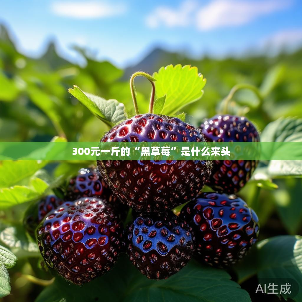 300元一斤的“黑草莓”是什么来头