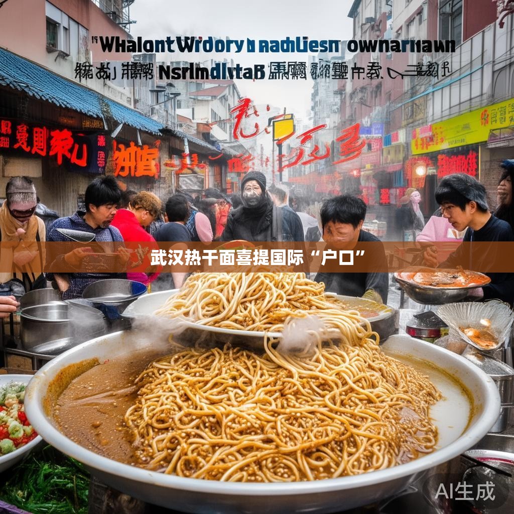 武汉热干面喜提国际“户口”