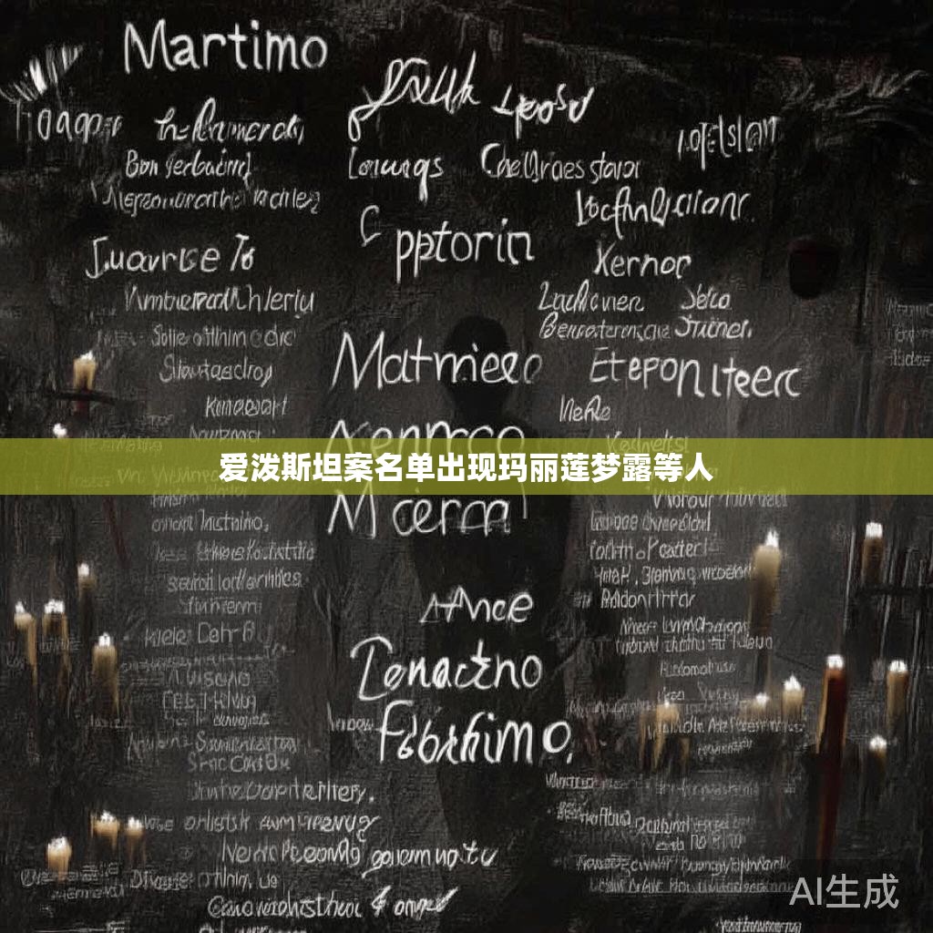 爱泼斯坦案名单出现玛丽莲梦露等人