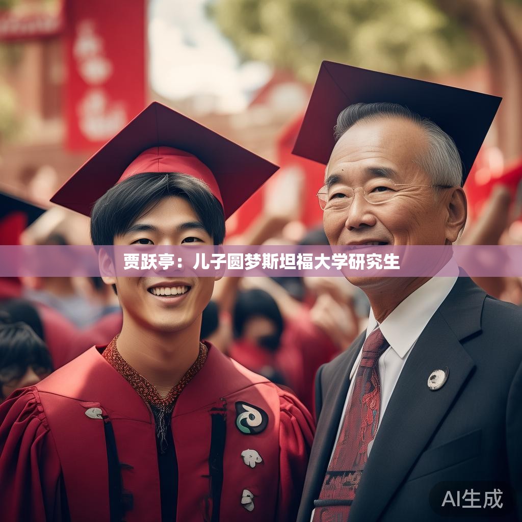 贾跃亭:家庭的荣耀 贾跃亭的骄傲时刻